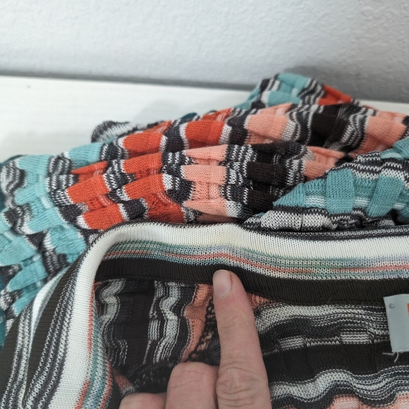 Vintage M. Missoni zigzag stripe corset sleeveless sweater - Picture 7 of 9
